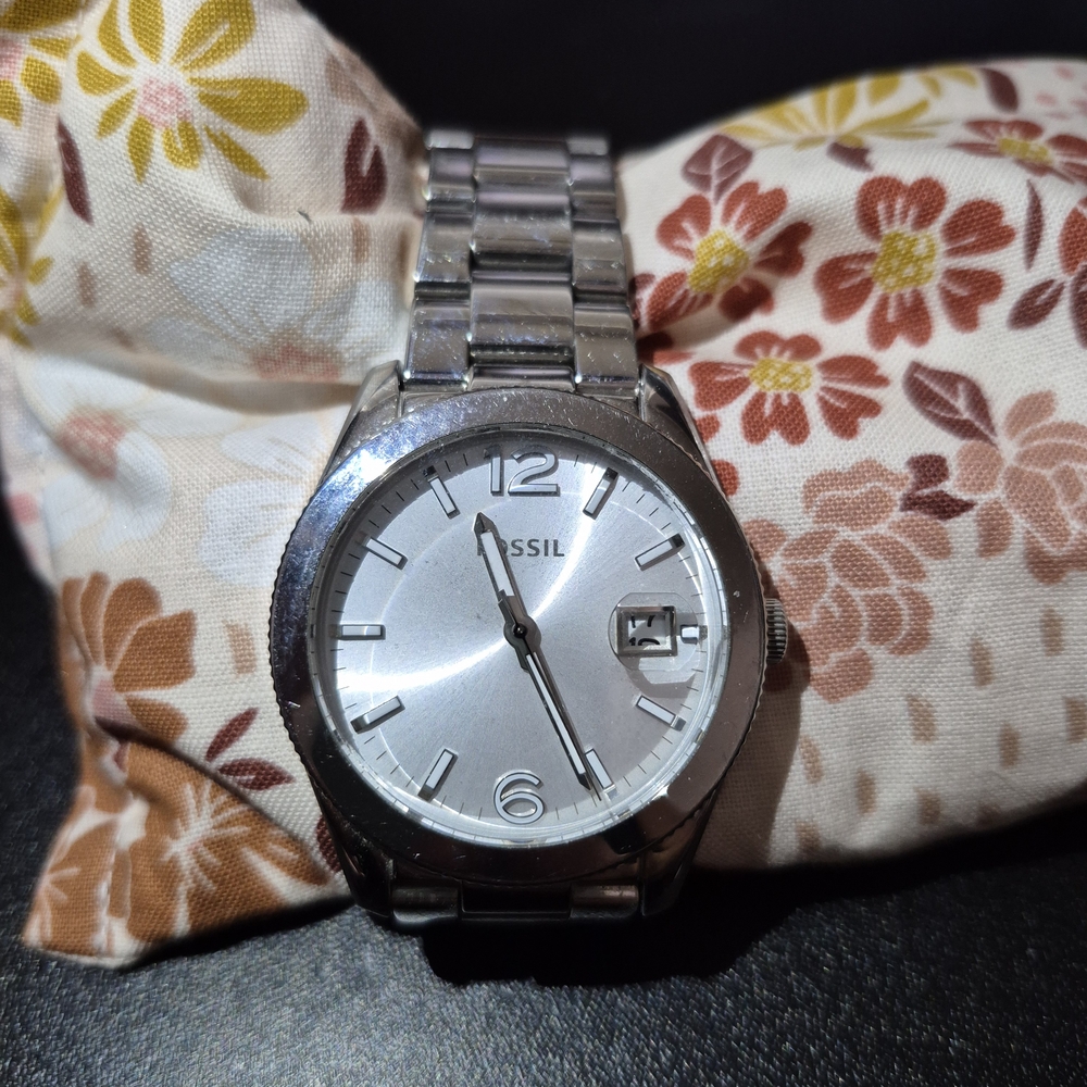 Silver Fossil Women's Watch